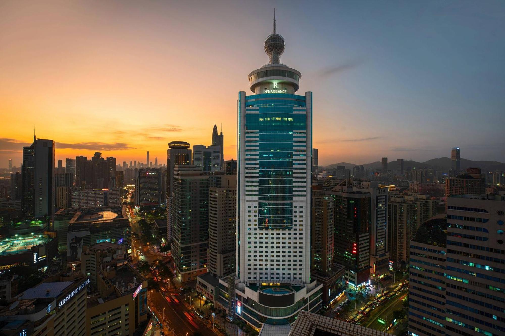 Renaissance Shenzhen Luohu Hotel Exteriér fotografie